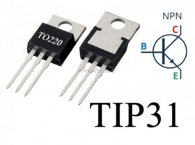 Tranzystor TIP31C; NPN; 3A; 100V; 40W; TO220