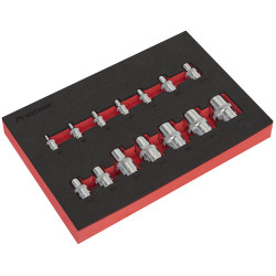 Sealey AK61807 TRX-Star* Socket Set 14pc 1/4&quot;, 3/8&quot; &amp; 1/2&quot;Sq Drive E4-E24