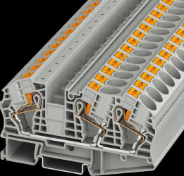 3208760 Continuity terminal, PT 16-Twin gray