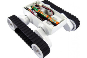 Rover 5 Tank Chassis (2 motors with 2 Encoders) [Discontinued]