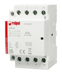 Stycznik instalacyjny 400 V AC 63 A 230 V AC RXC63-31-A230