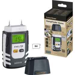 Laserliner 082.013E DampFinder Home Moisture Meter Pinless Measurement Tool