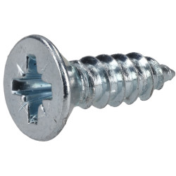 R-TECH 337119 Pozi Countersunk Self-Tapping Screws No.6 1/2in 13.0mm - Pk100