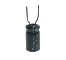Kondensator elektrolit 2.2uF/160V 85C - RUBYCON