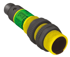 Czujniki fotoelektryczne Rozproszone cylindryczny Banner PNP zakres 0 → 100 mm Podczerwień