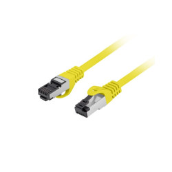Patchcord kat.8.1 S/FTP LSZH CU 1.5M żółty Fluke Passed Lanberg
