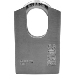 Scan ZB113-50 Stainless Steel Shrouded Padlock 50mm
