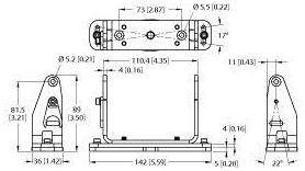 Turck 3806734 Uchwyt montażowy SXA-MBK-1 1 szt.