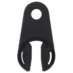 Uchwyt do pastylek ibutton DS1990 czarny, konstrukcja półotwarta