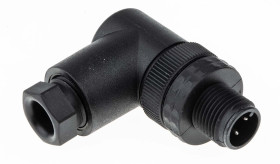 Złącze wielostykowe przemysłowe 4-pinowe M12 Montaż na kablu Wtyczka Hirschmann