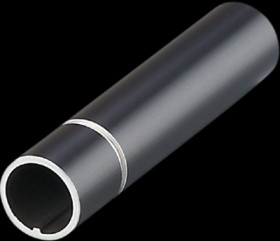 Mounting tube, black, (Ø x L) 21.7 x 100 mm, for LED signal tower, E89065