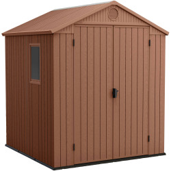 Keter 252003 Darwin Shed Brown 6 x 6ft