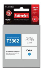 Tusz Activejet AE-33CNX (zamiennik Epson 33XL T3362 Supreme 12 ml niebieski)
