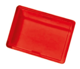 Klosze lampek do przełączników modułowych Czerwona soczewka prostokątna APEM