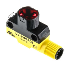 Czujniki fotoelektryczne cylindryczny Banner PNP zakres 20 m LED