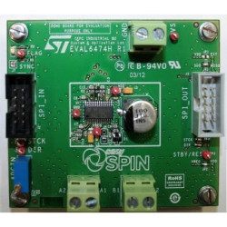 EVAL6474H Stepper motor driver mounting the L6474