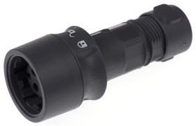 Złącze wielostykowe przemysłowe 3-pinowe Montaż na kablu Gniazdo Bulgin