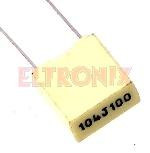 KONDENSATOR 100NF/100V MKT 10%PBF 2.5x6.5x7.2mmxmmxmm