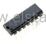 74 06N 6x inwerter drivers OC (30V) DIL14