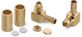 Złącze koncentryczne Montaż na kablu Męski 50Ω typ złącza Złącze MMCX 6GHz Połączenie zagniatane typ kabla RG174,