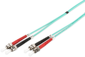 FO patch cable, ST to ST, 1 m, OM3, multimode 50/125 µm, DK-2511-01/3