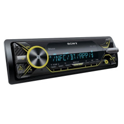 Radio samoch. SONY DSX-A416BT RED USB Bluetooth NFC AUX iPhone/iPod Multicolor