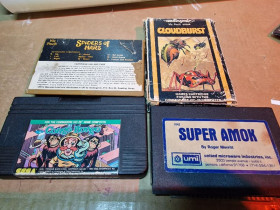 Game Bundle - Cloudburst / Super Amok / Spiders / Congo Bongo