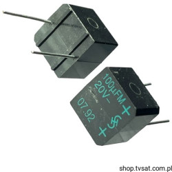 B45185-A7107-M 100uF 20V R10 Tantalum R10.16 SIEMENS