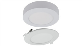 Oprawa Downlight Cct 2W1 Z Ramka 18W 1650Lm Ip20 Okrągły Biały Ec61081