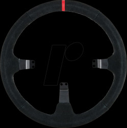 40-035-0035029 Asetek GT Rim, dished, 340 mm, black, suede