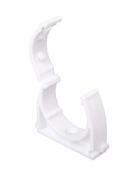 Uchwyt zamknięty do rur gładkich UZ 47 biały 68050 /50szt./