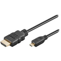 Przewód Goobay HDMI - microHDMI - High Speed HDMI z obsługą Ethernet - 5m