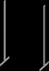 Carrier extension, (H x D) 1600 x 800 mm, 8PQ3000-3BA11