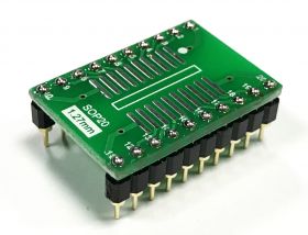 Adapter SO20/SOP20-->DIL20 wide (PDIP20 15,24mm/.600")