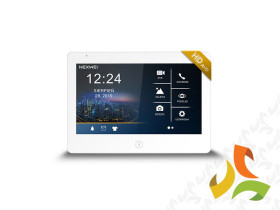 Moduł wewnętrzny Nexwei VI10S-W monitor ekran dotykowy 10" 1080p AHD microSD DVR NEXWEI/KENWEI biały NW-VI10S-W ELFON