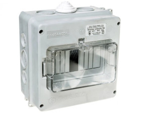 Skrzynka zabezpieczeniowa SW 6 modułowa z TH35 1221-132