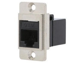 Łącznik DUALSLIM RJ45 8p8c Kat 5e gniazdo z obu stron CP30720M