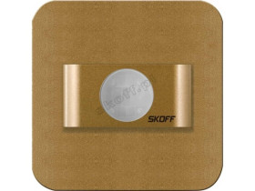 Czujnik ruchu Salsa PIR 120 st. Motion Sensor 230 V AC 0,6 W IP 20 N/A mosiądz mat