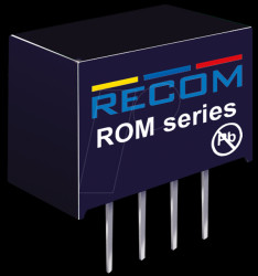 10000619 DC/DC converter ROM, 5 Vin, single, 5 Vout, 200 mA, SIP-4