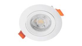 Oprawa Halogenowa Podtynkowa Ruchoma Okrągła Biała Gu10 Mr16 Ventus Lumiled