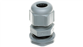 Dławnica Kablowa Poliamidowa Pg11 Ip68 Jasnoszara 098022