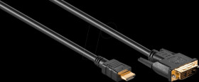 51580 HDMI/DVI cable, 2.0m