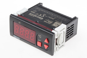 Regulator temperatury wł./wył. RS PRO Uz: 24 V AC wyjście Przekaźnik 1-wyjściowy-wyjściowy wejście Termopara typu J 77