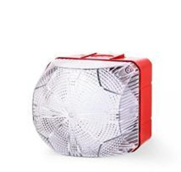 Sygnalizator 240 V AC Multi stroboskopowy Przezroczysty Podstawa zamontowana LED