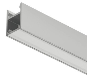 Profil LED nawierzchniowy, srebrny, 2103 Häfele Lighting, 83395736