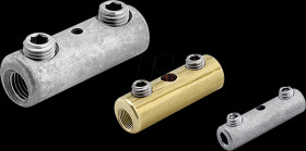 435-01512 Screw connector, without divider with blind hole, 25 - 150 mm²