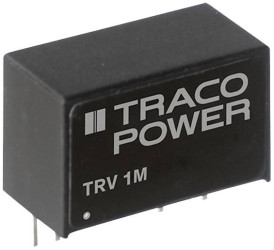 TracoPower TRV 1-0511M Przetwornica DC/DC, do PCB 200 mA 1 W Ilość wyjść: 1 x Content 1 szt.