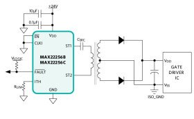 Compact, 36V H-Bridge Transformer Driver for Isolated Supplies