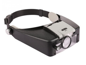 Lupa nagłowna MA-016 / MG81007-A z podświetlaniem