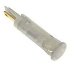 Signal light, 24 V (DC), white, 1.6 cd, Mounting Ø 8 mm, LED number: 1, QS81XXW24